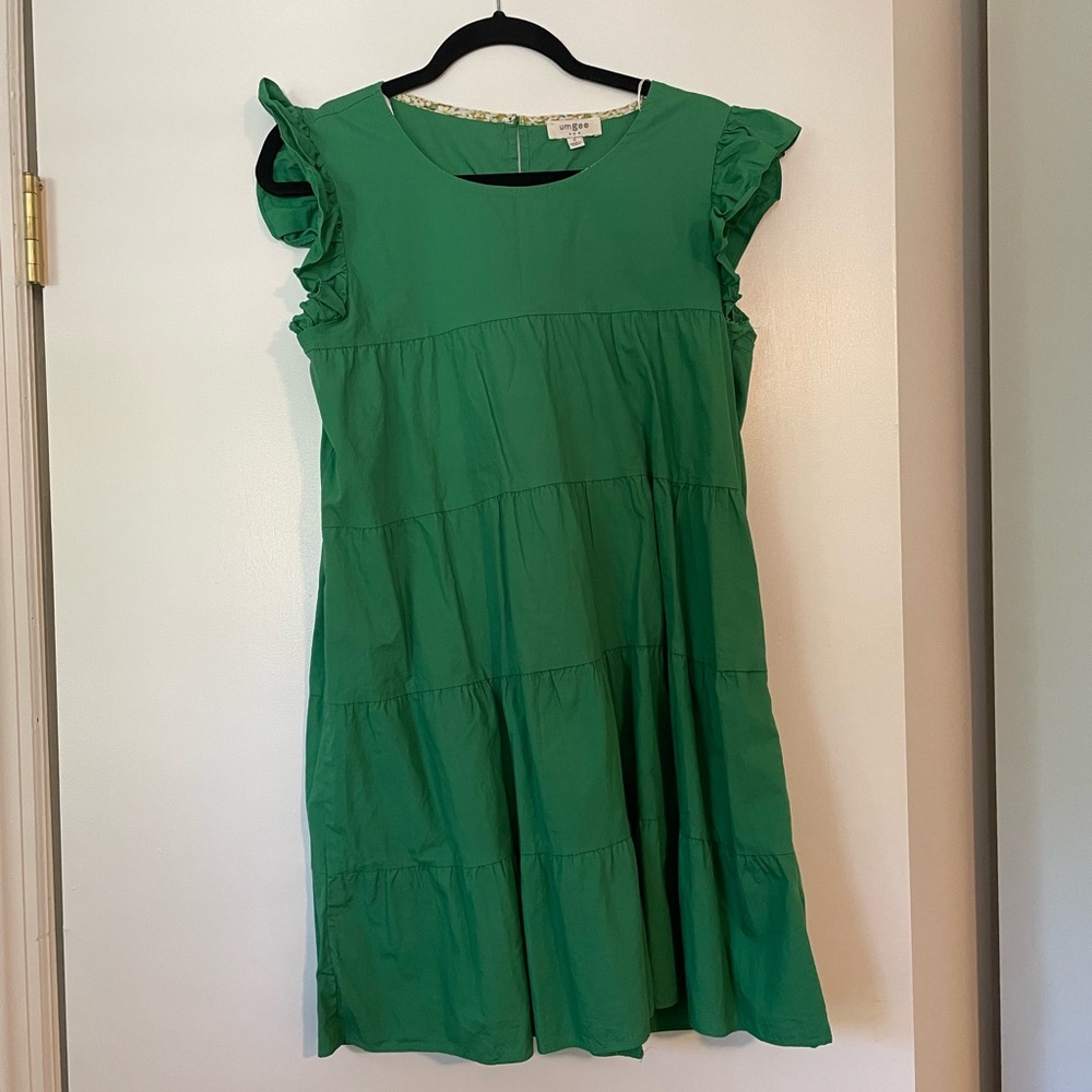 Bungee Green Dress